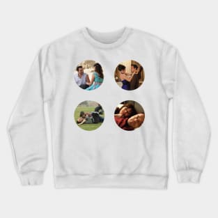 Nick and Jess Sticker Pack Crewneck Sweatshirt